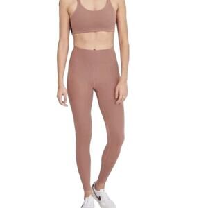 Girlfriend Collective Rosebud Pink Leggings Stretch High Rise Women's Size Large